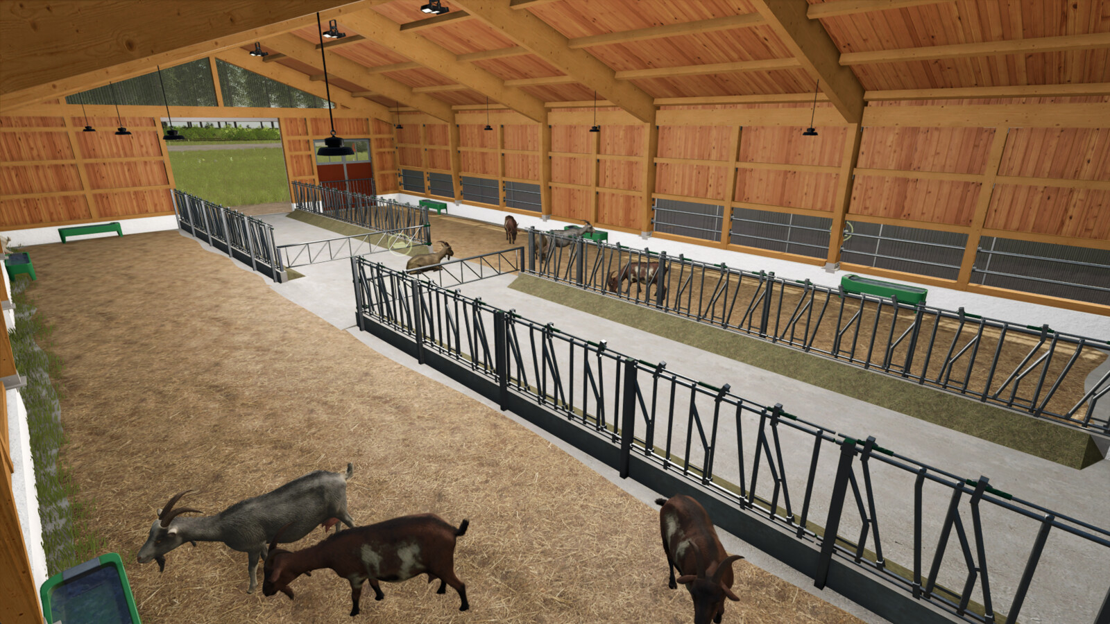 Hoermann Goat Shed