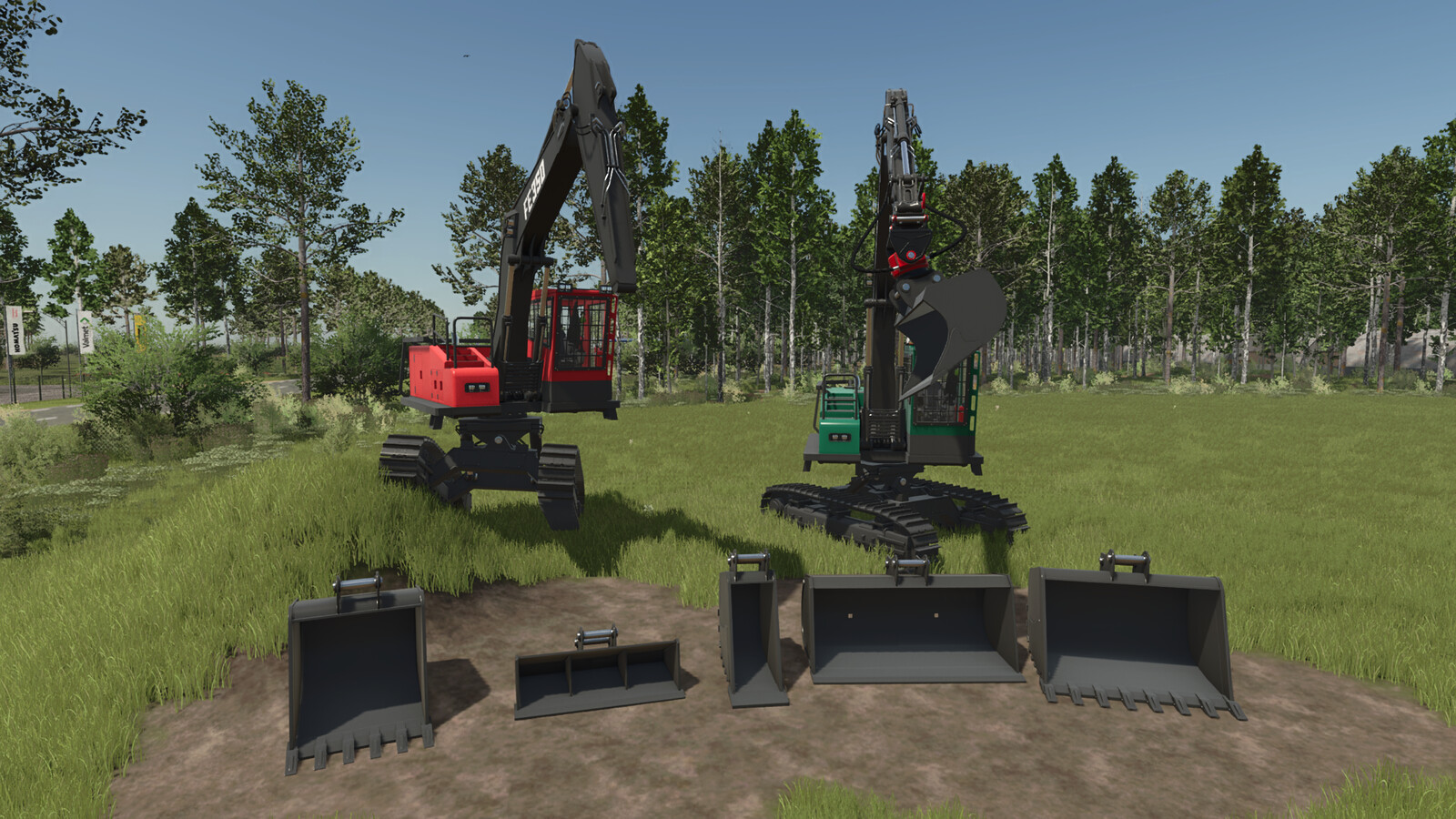 Forestry Excavator Pack