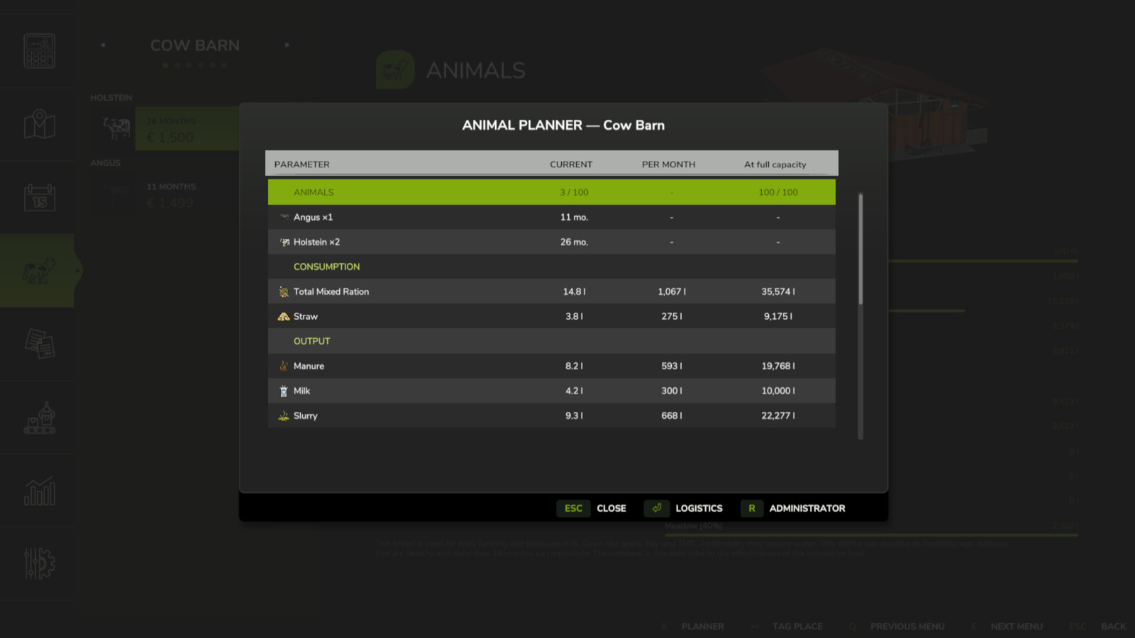 Animal Planner