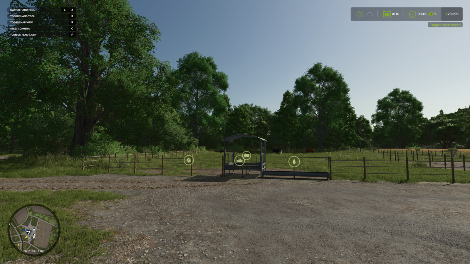 Toggle Trigger Icons & HUD