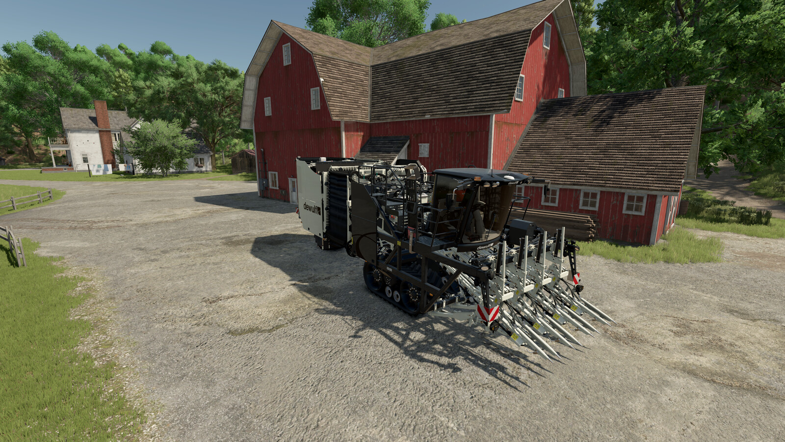 Dewulf Vegetable Harvester