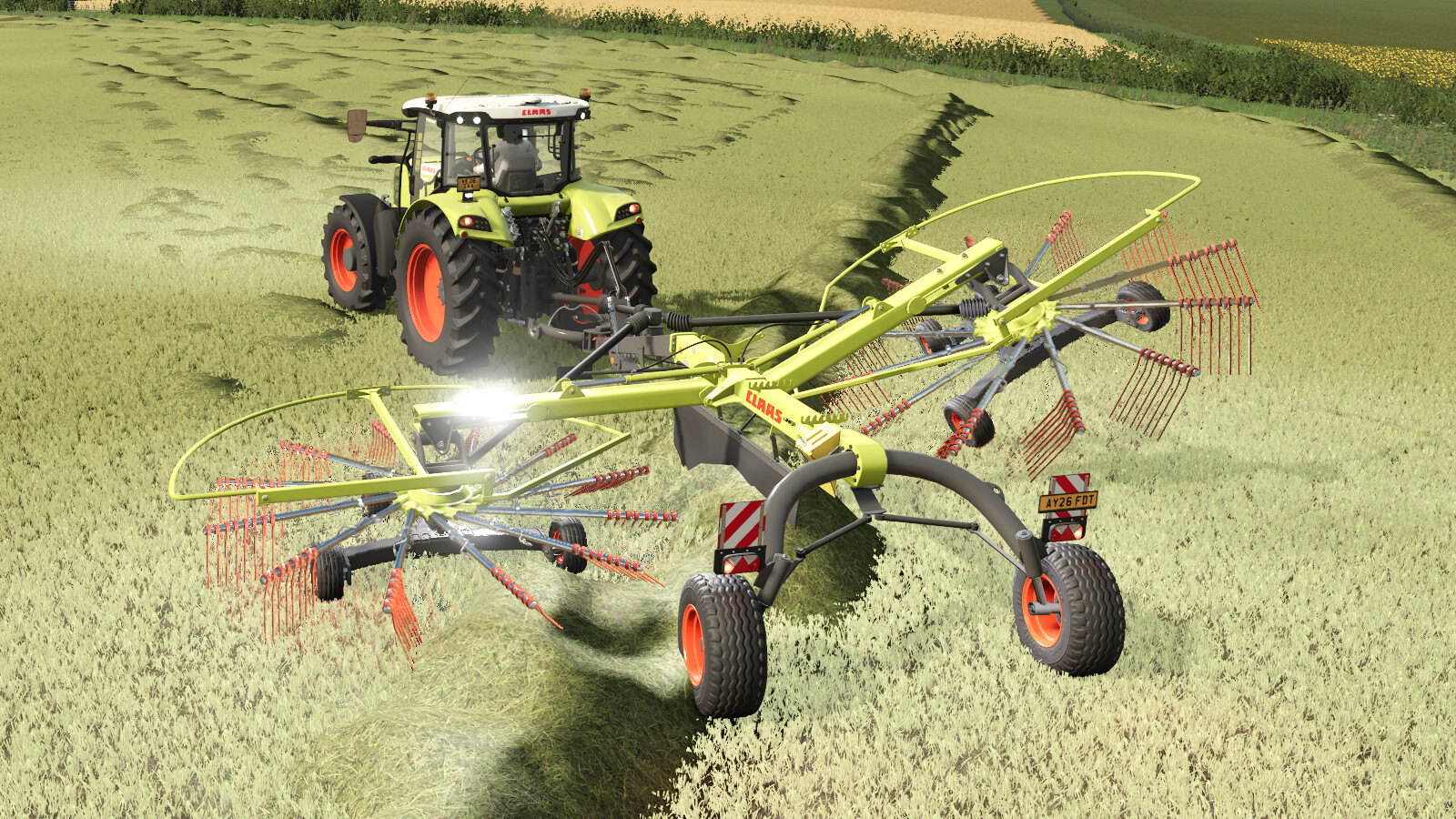 Universal Two-Rotor Rake Control