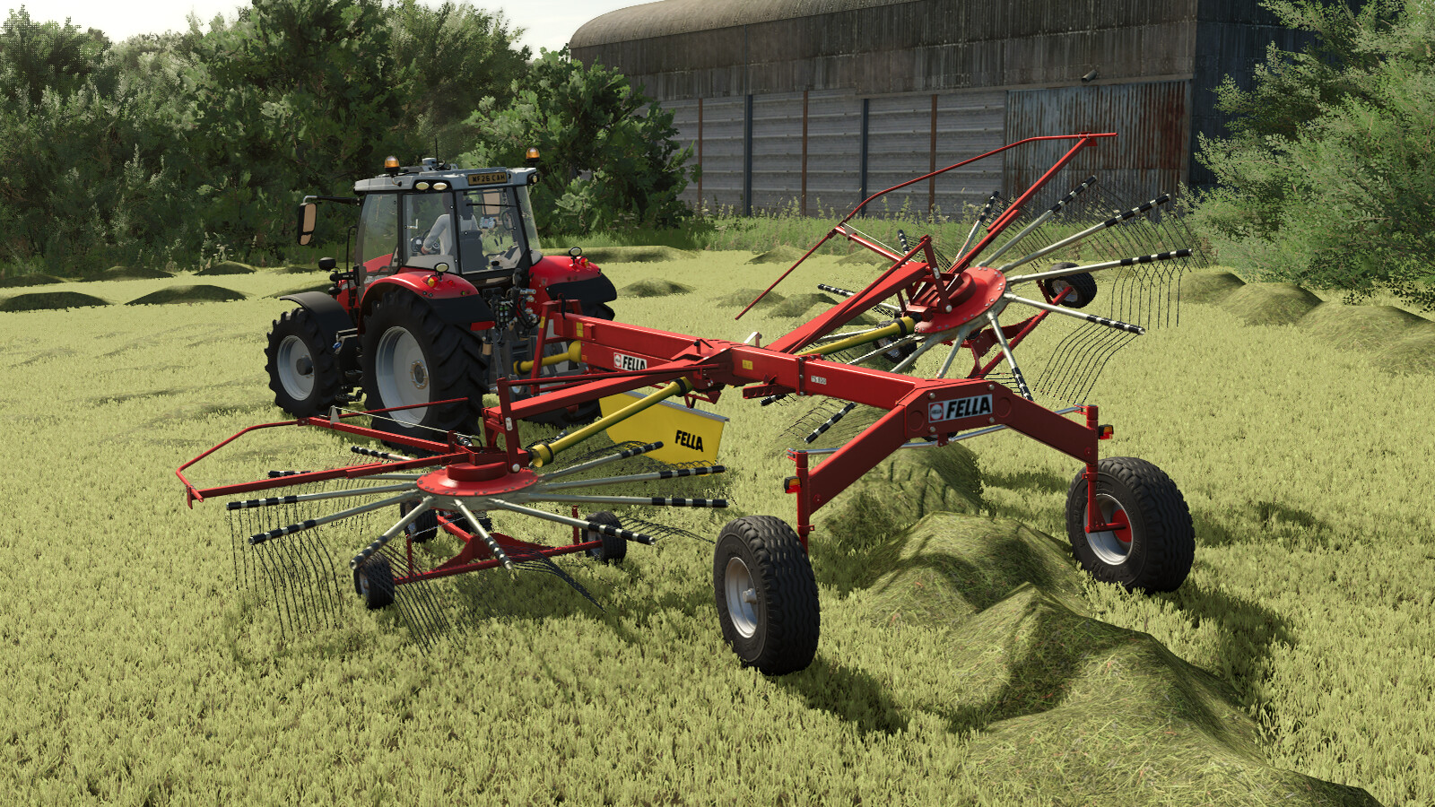 Universal Two-Rotor Rake Control