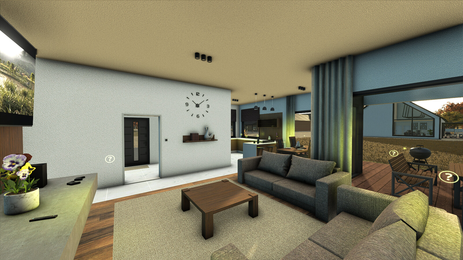 Modern House With Garage