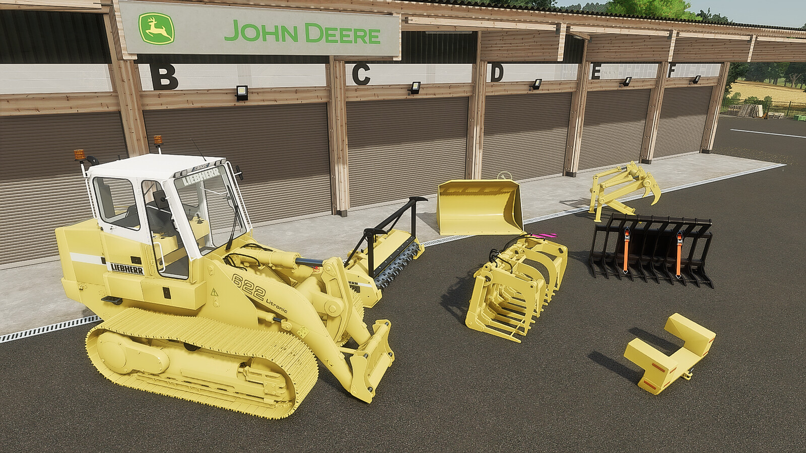 LIEBHERR 622 Crawler Loader Pack