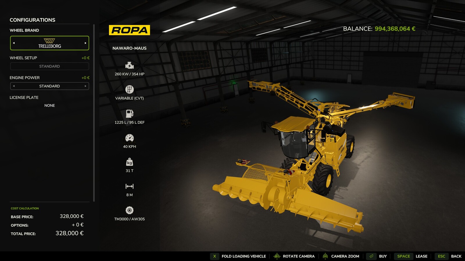 Shop Vehicle Actions