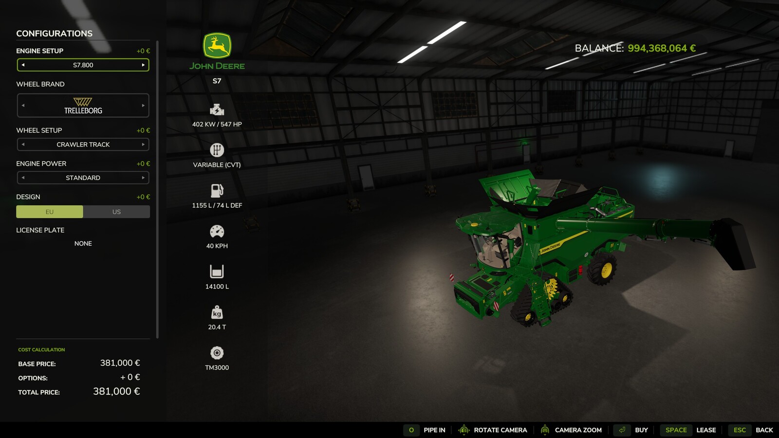 Shop Vehicle Actions