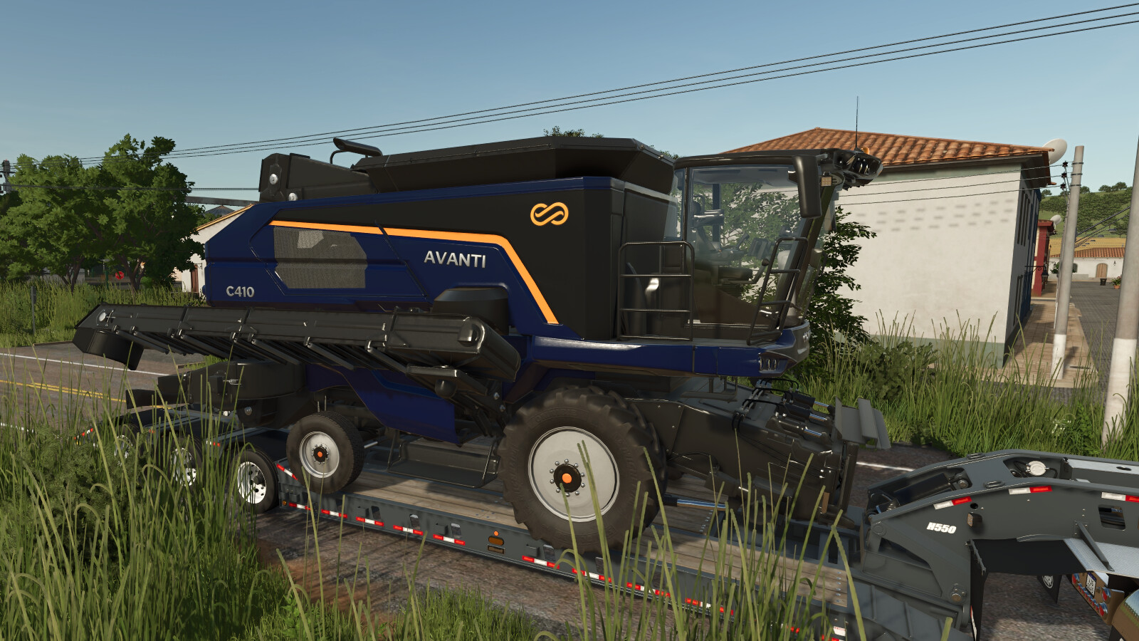 Colombo Avanti C410 And Peanut Header