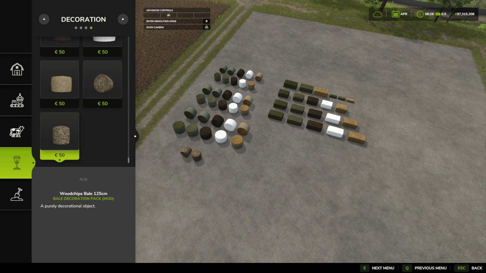 Bale Decoration Pack