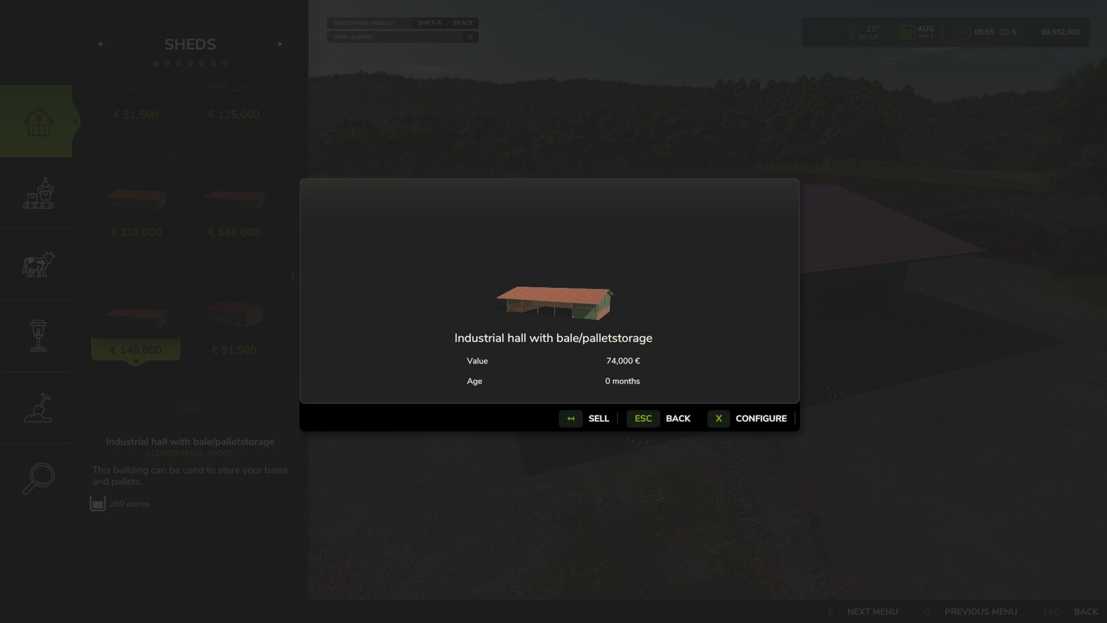 Configure Placeables Again