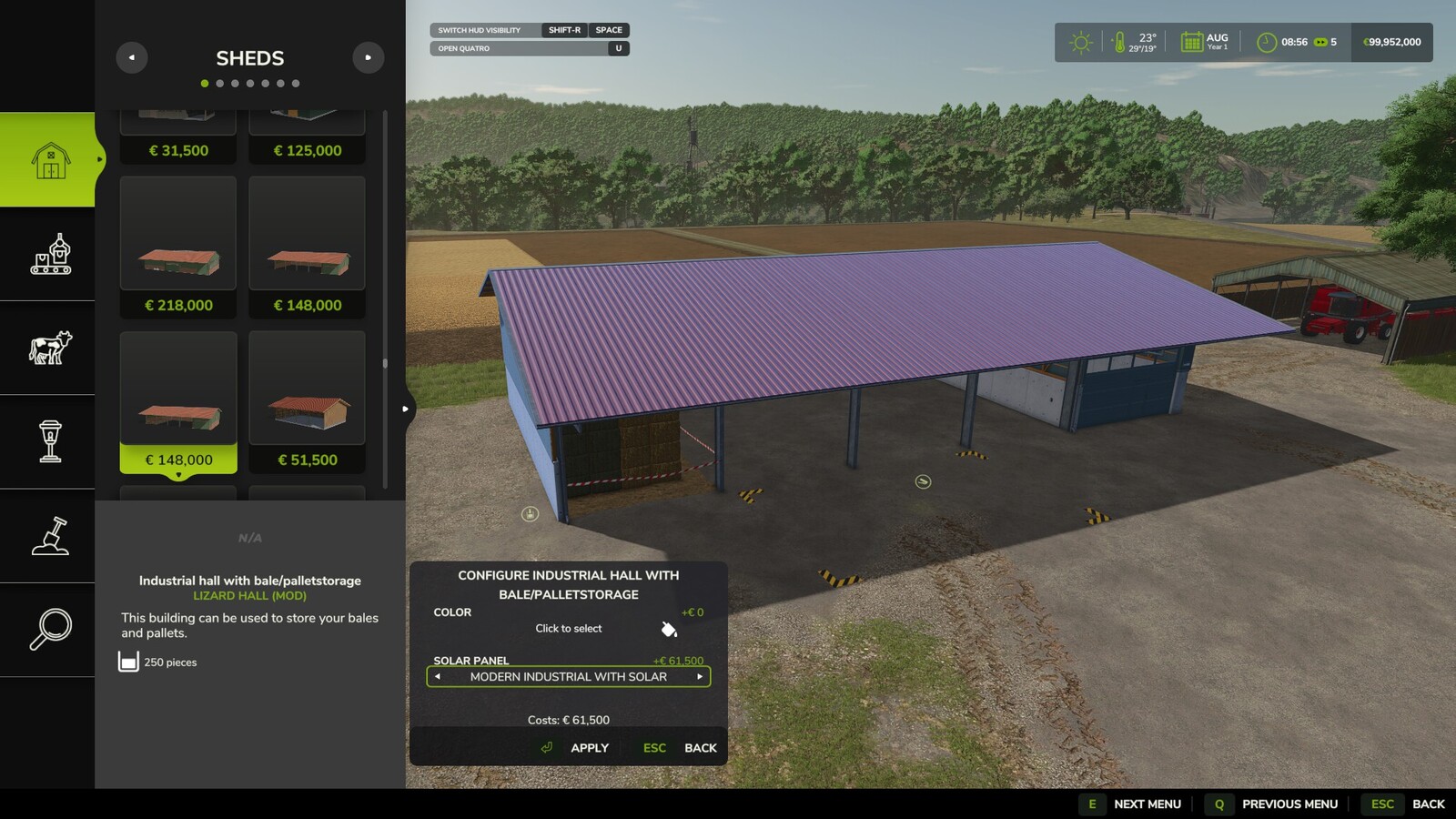 Configure Placeables Again