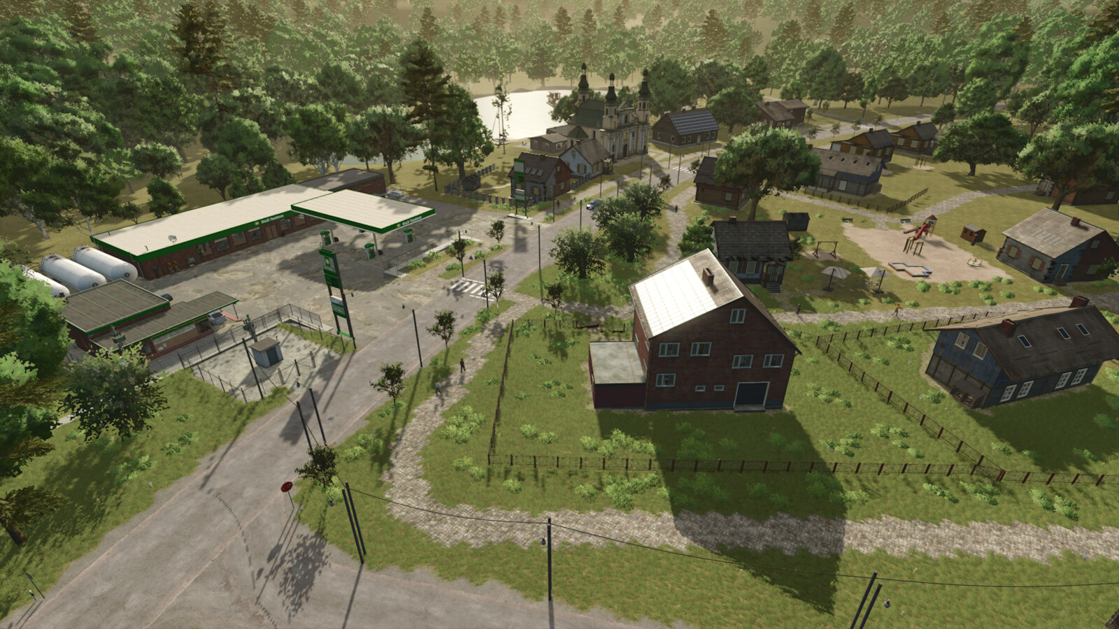 2 Villages Map