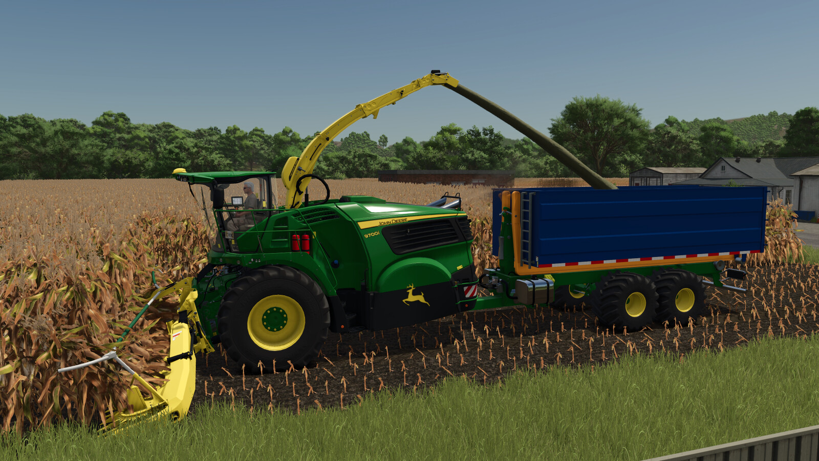 John Deere 9000 Container Carrier