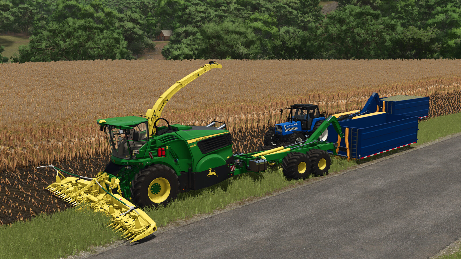 John Deere 9000 Container Carrier