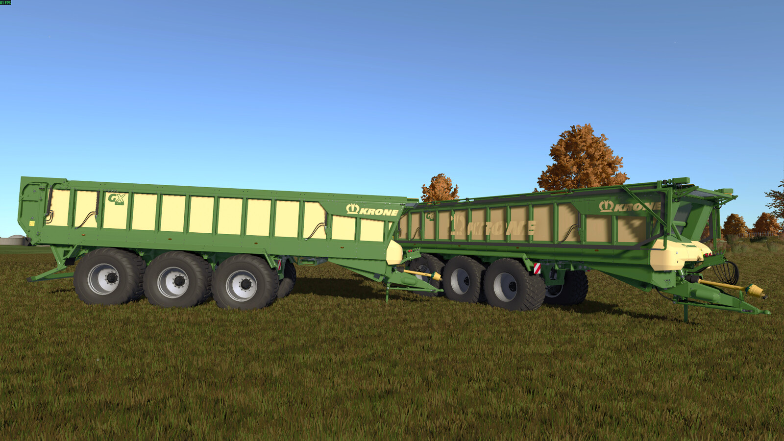 Krone GX520 Folded