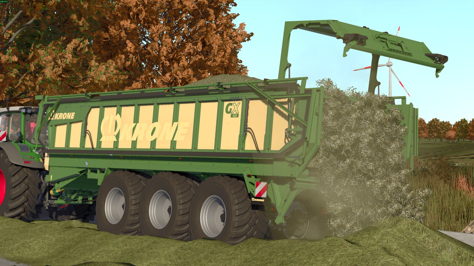 Krone GX520 Folded