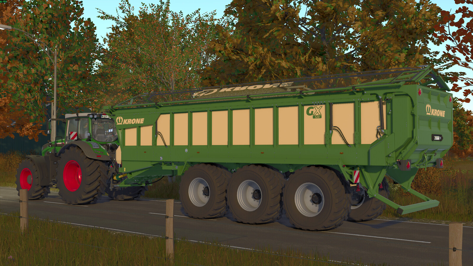 Krone GX520 Folded