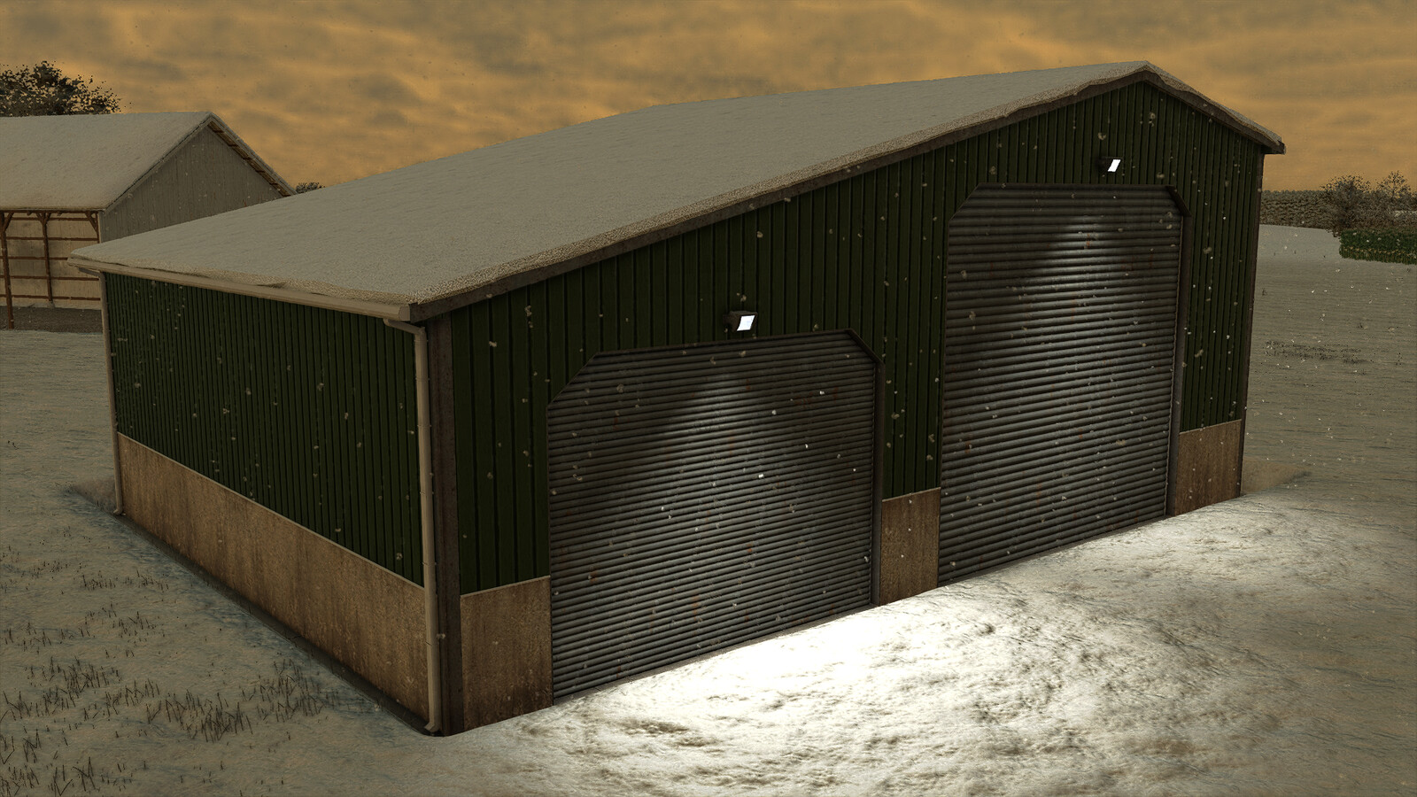 Old Garage With Workshop