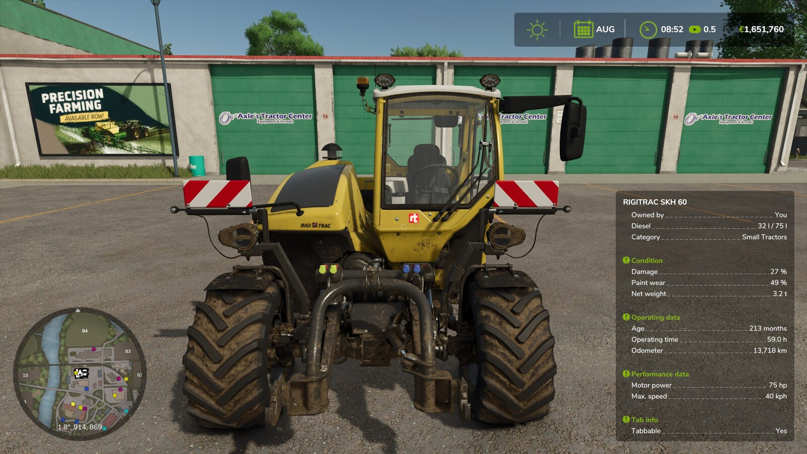 Additional Vehicle Info
