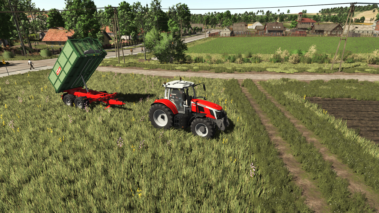 Hydraulic Broken Trailer