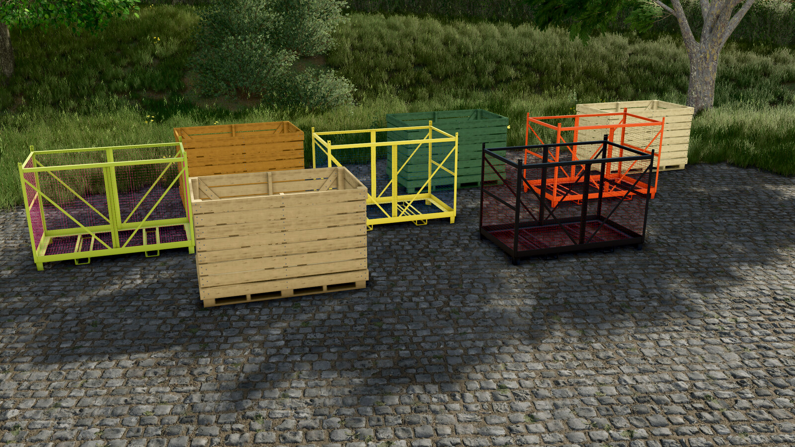 Gridbox And Woodbox