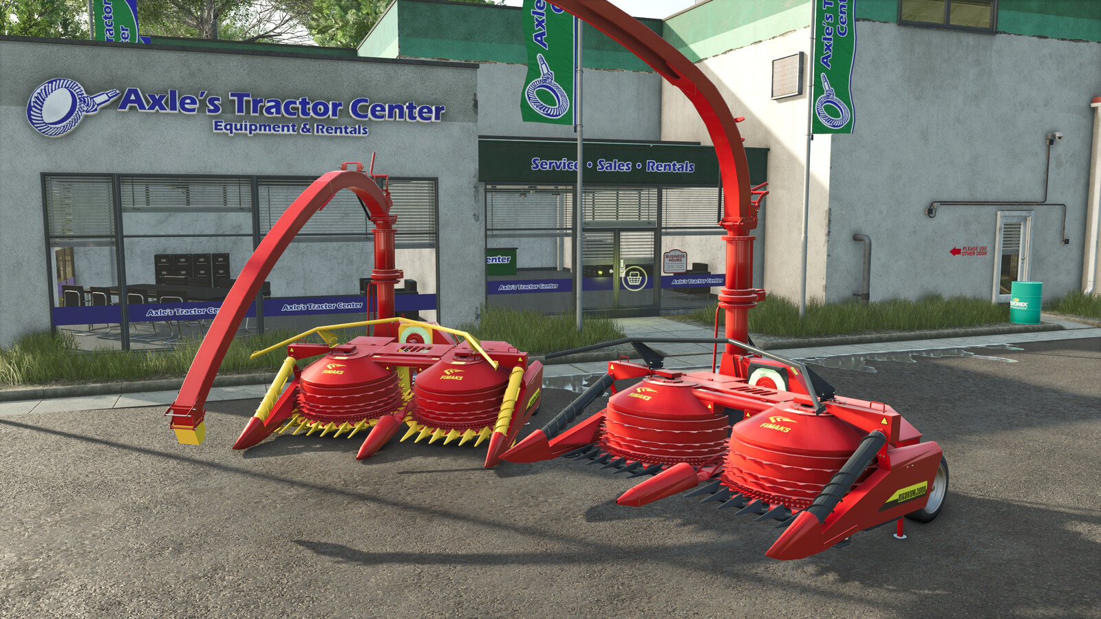 Fimaks Bigdrum 3000 Forage Harvester