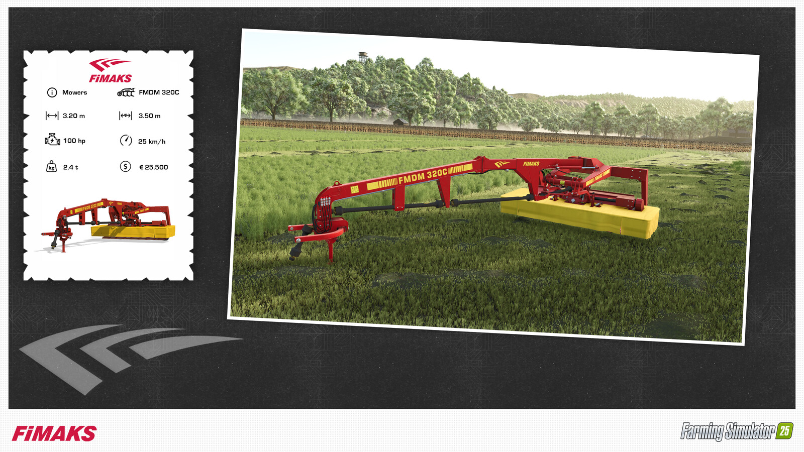 Fimaks FMDM 320C Disc Mower