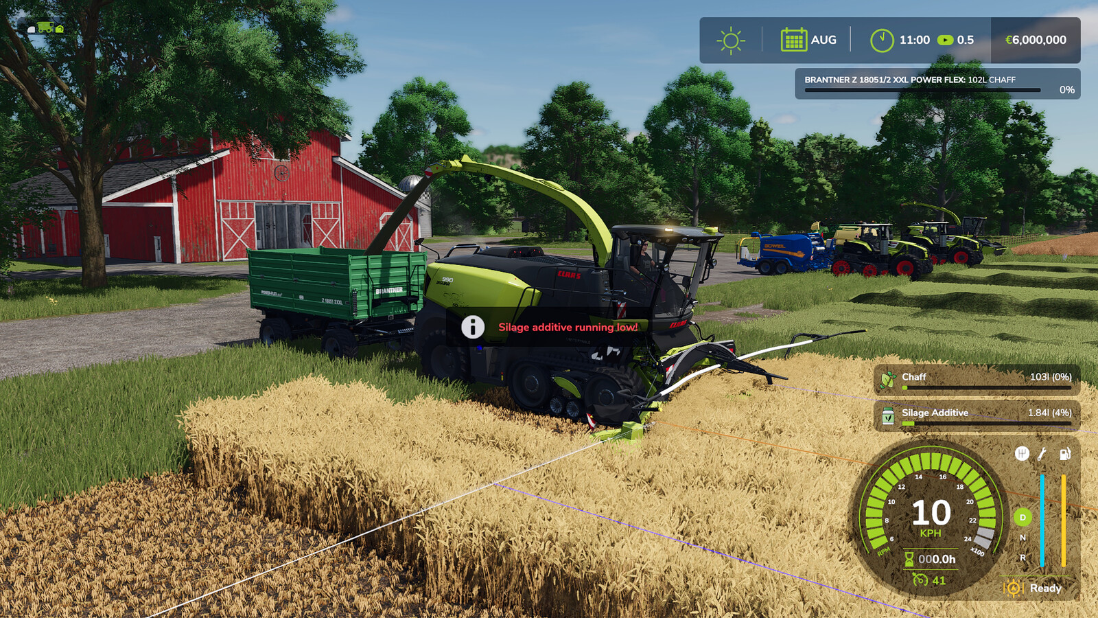 Silage Additive Alarm