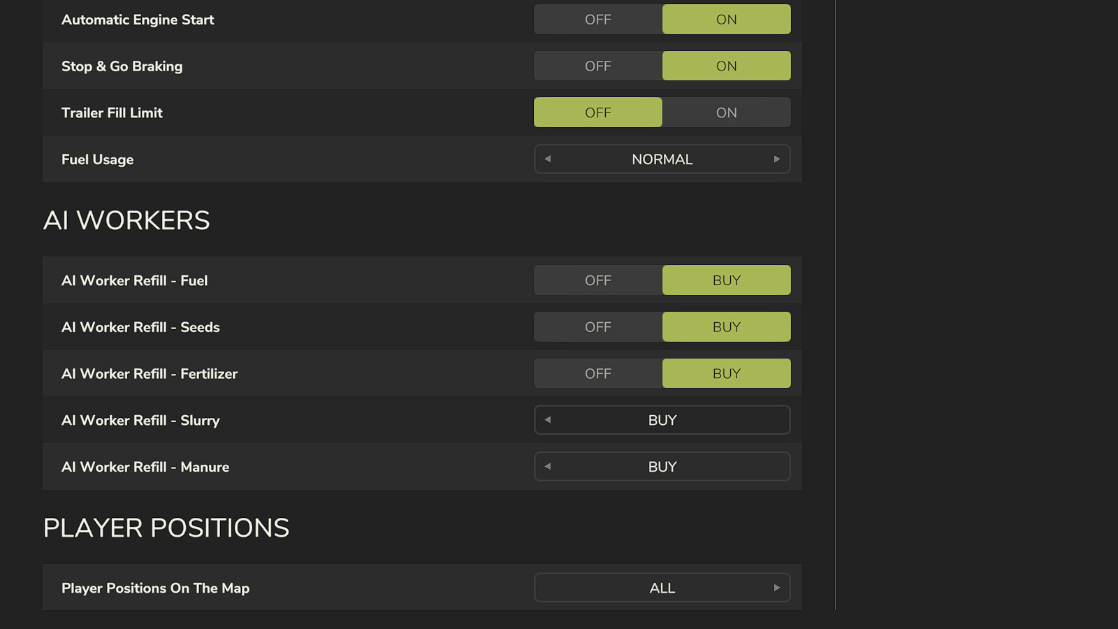 Hide Player Positions