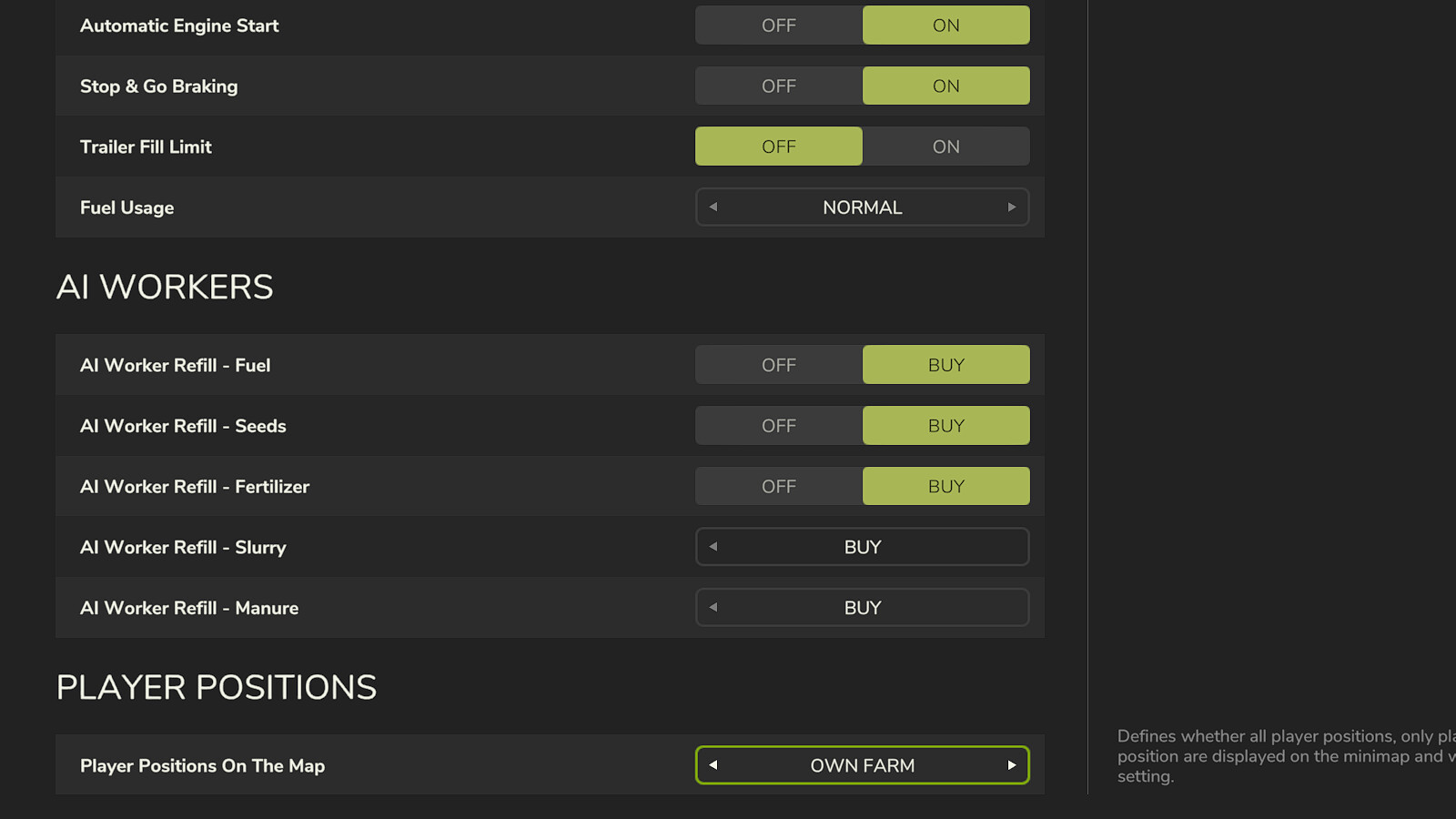 Hide Player Positions