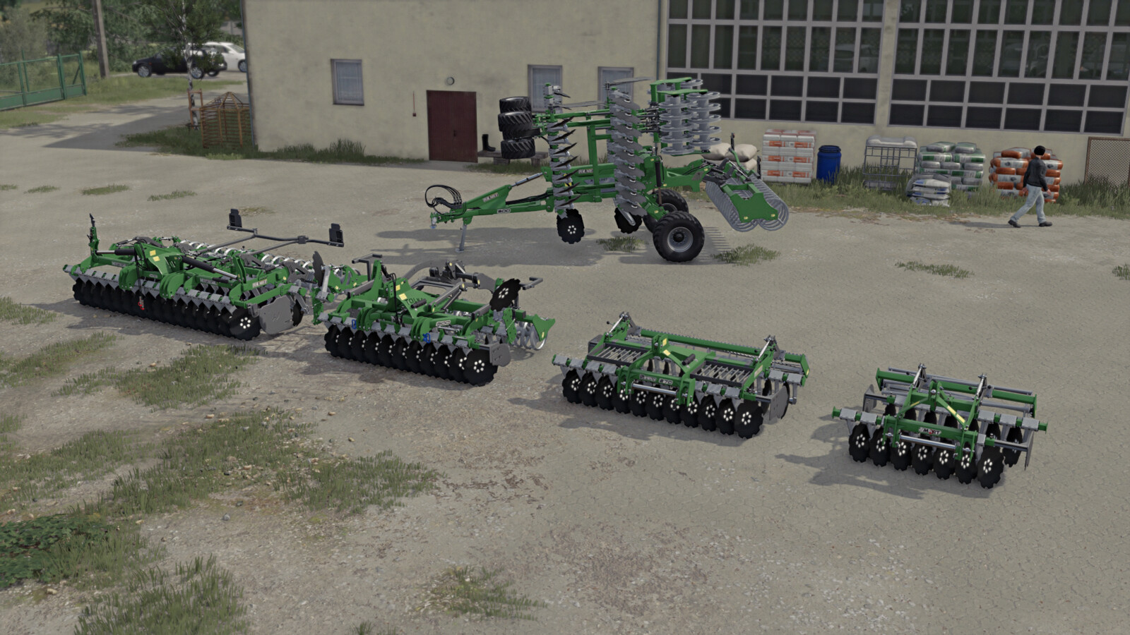 Tolmet Disc Harrows Pack