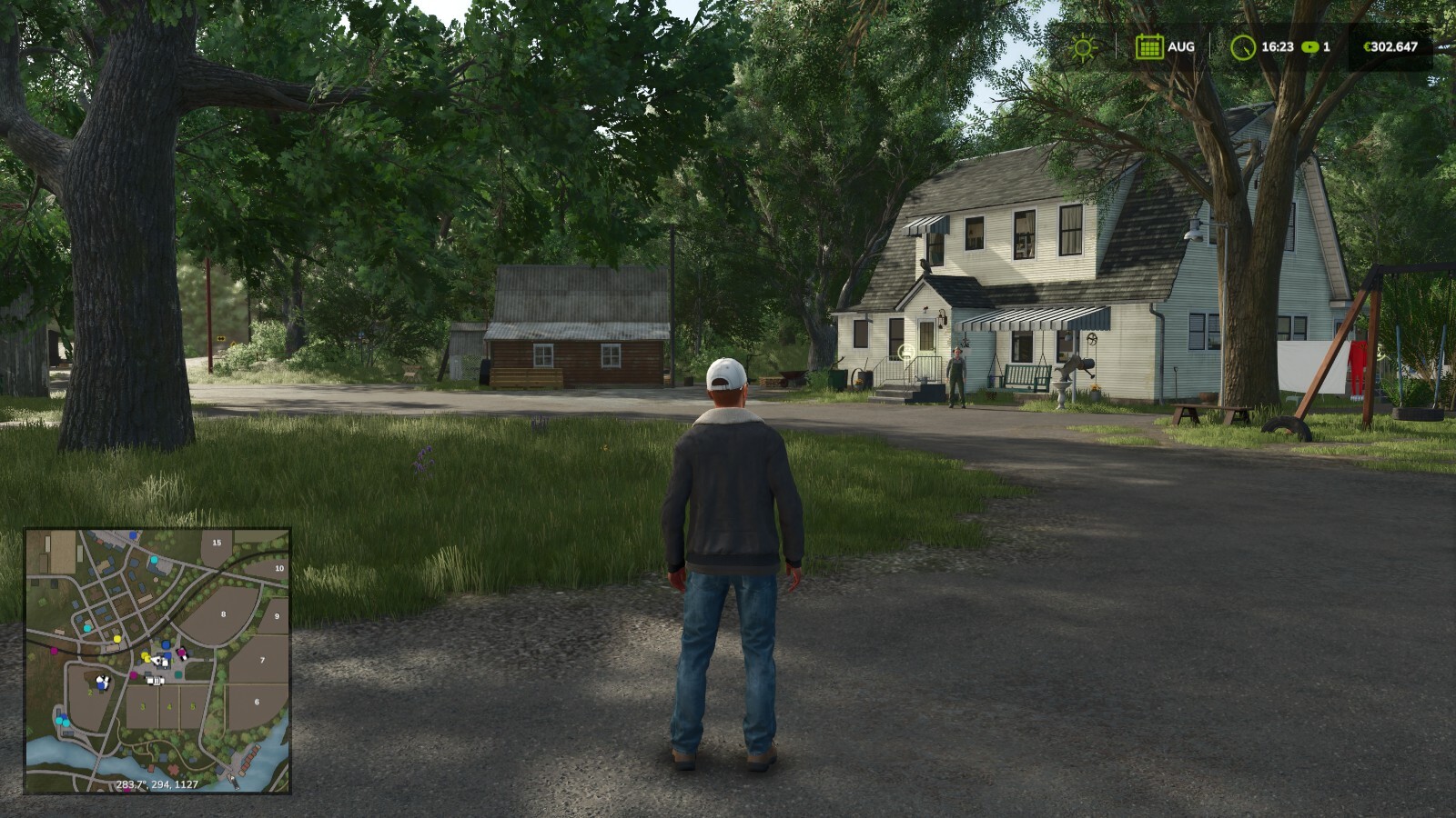 50% Navigation HUD Map