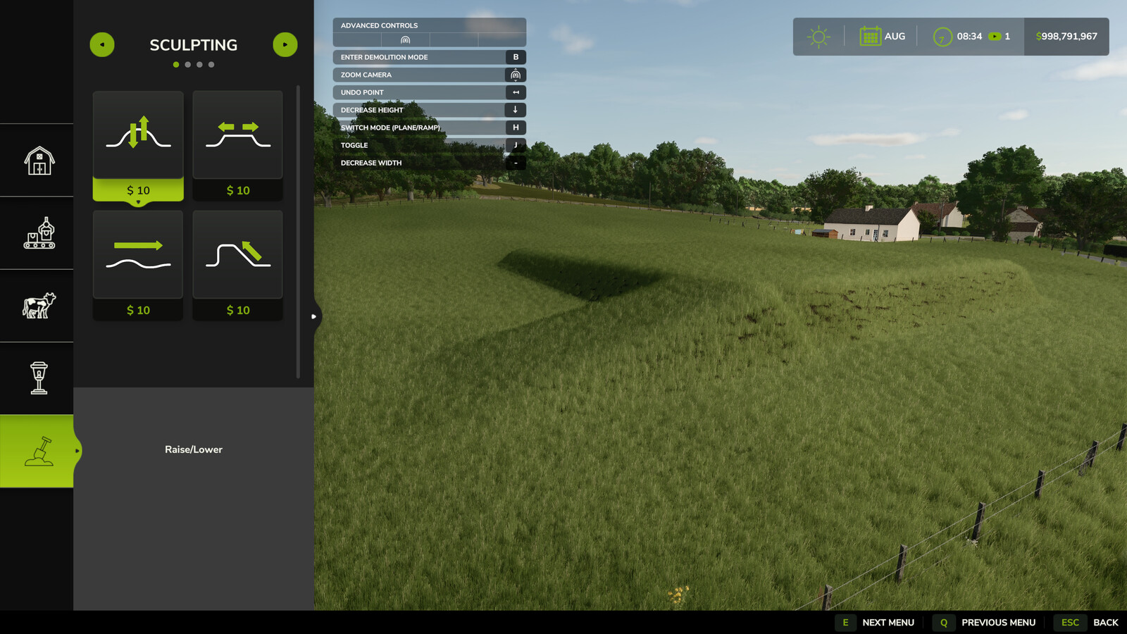 Auto Leveler - Landscaping Terraformer, Slopes & Roads