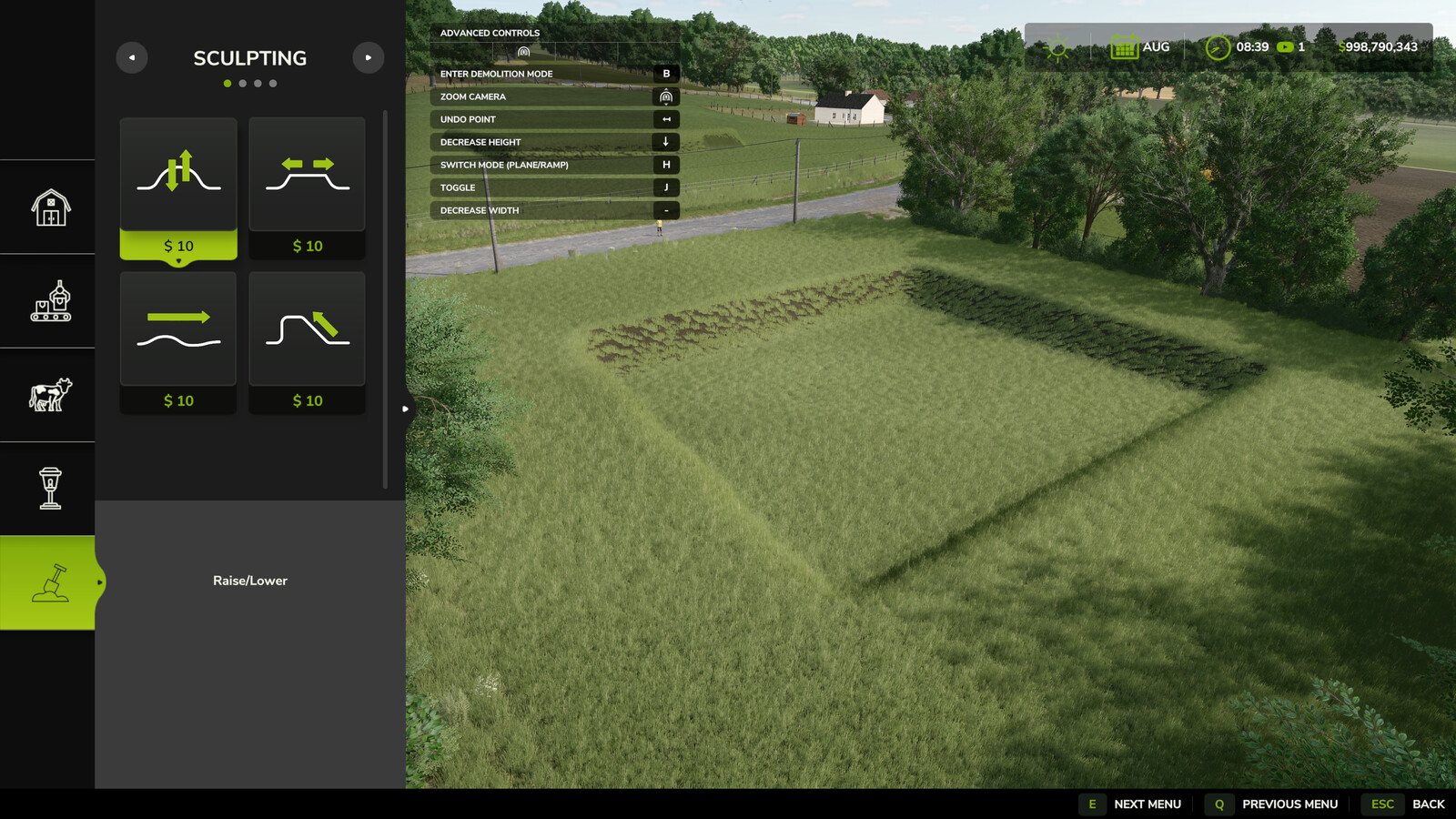 Auto Leveler - Landscaping Terraformer, Slopes & Roads