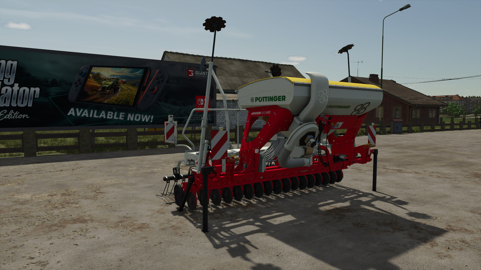 Pöttinger FOX 400 D + AEROSEM 4002