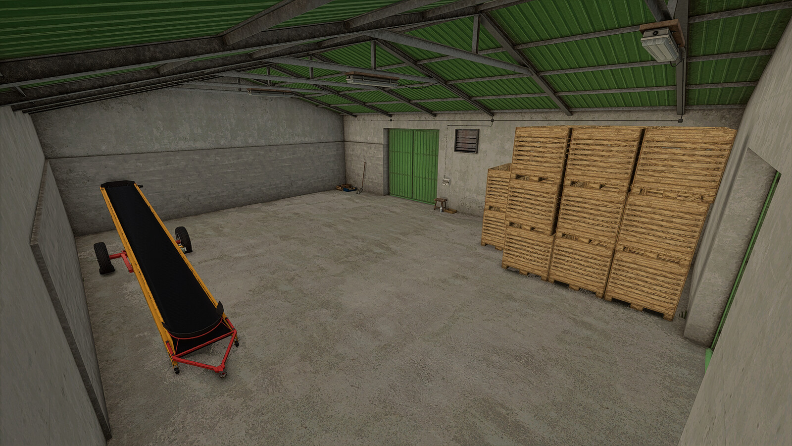 Vegetable Cold Store With A Grain Warehouse