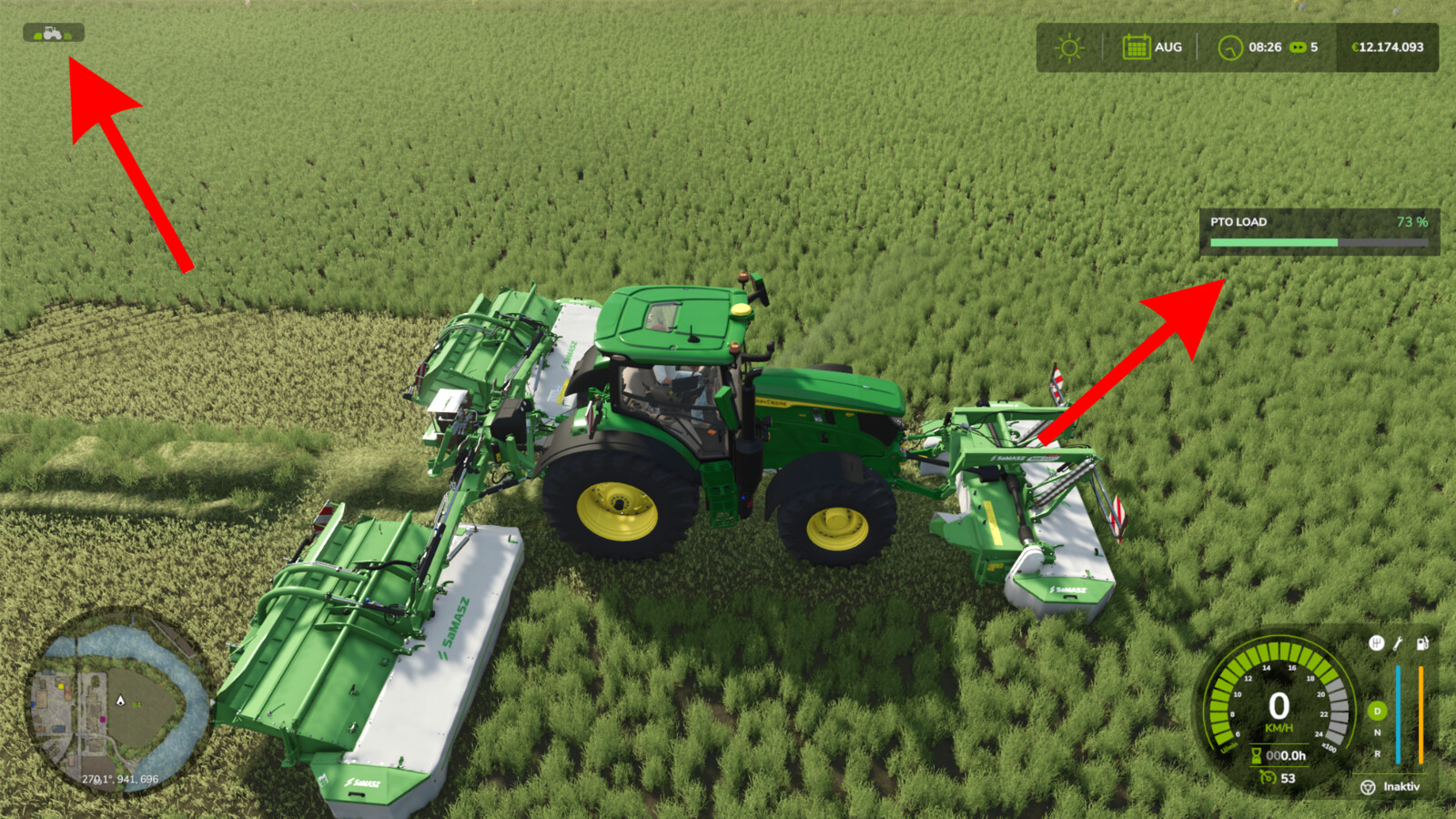 PTO Load System
