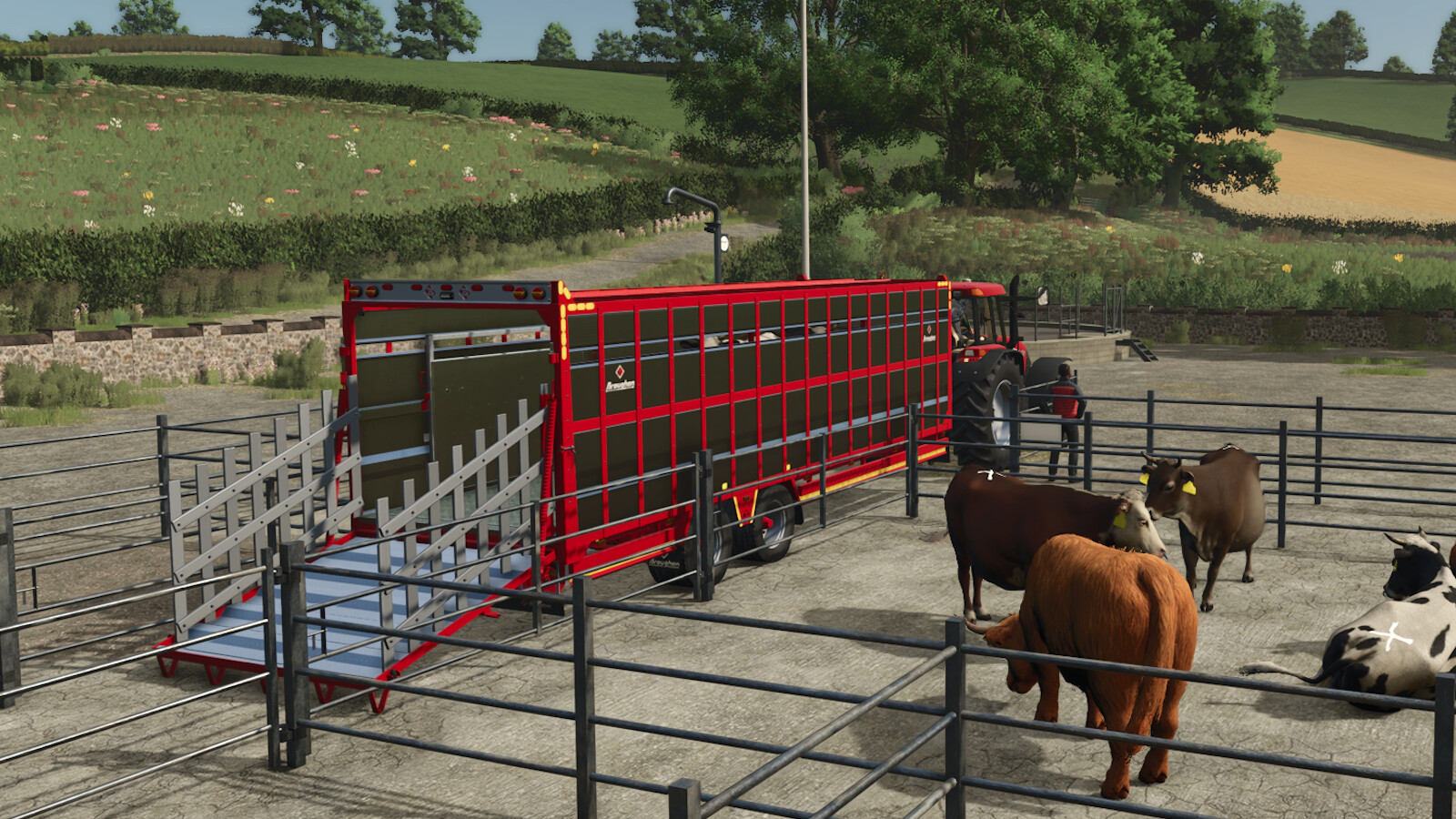 Broughan 28F Animal Trailer