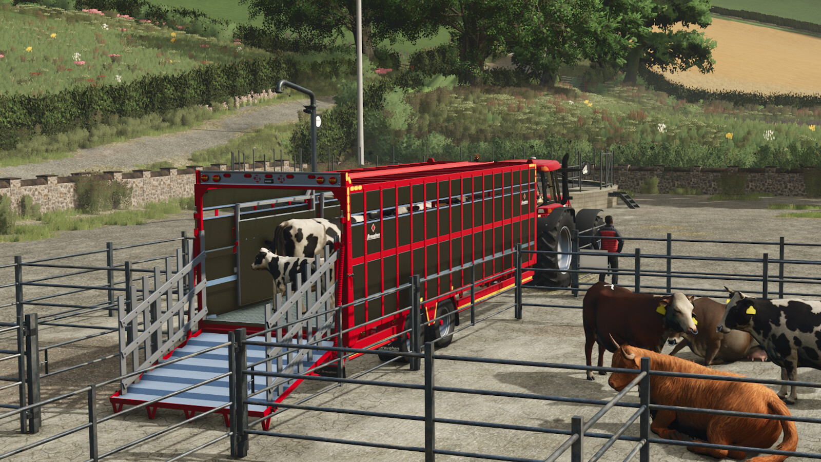 Broughan 28F Animal Trailer