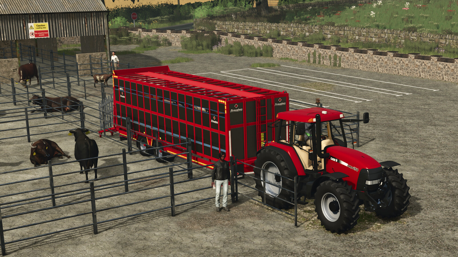 Broughan 28F Animal Trailer