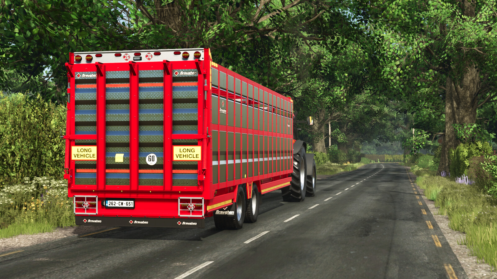Broughan 28F Animal Trailer