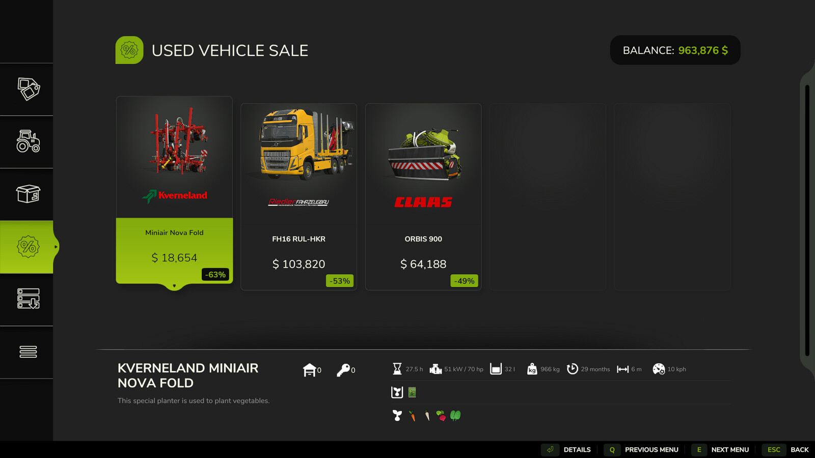 Custom Used Market