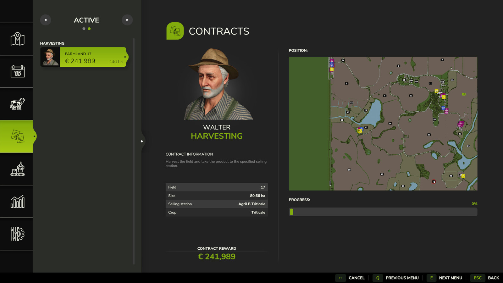 Harvestmission Creator