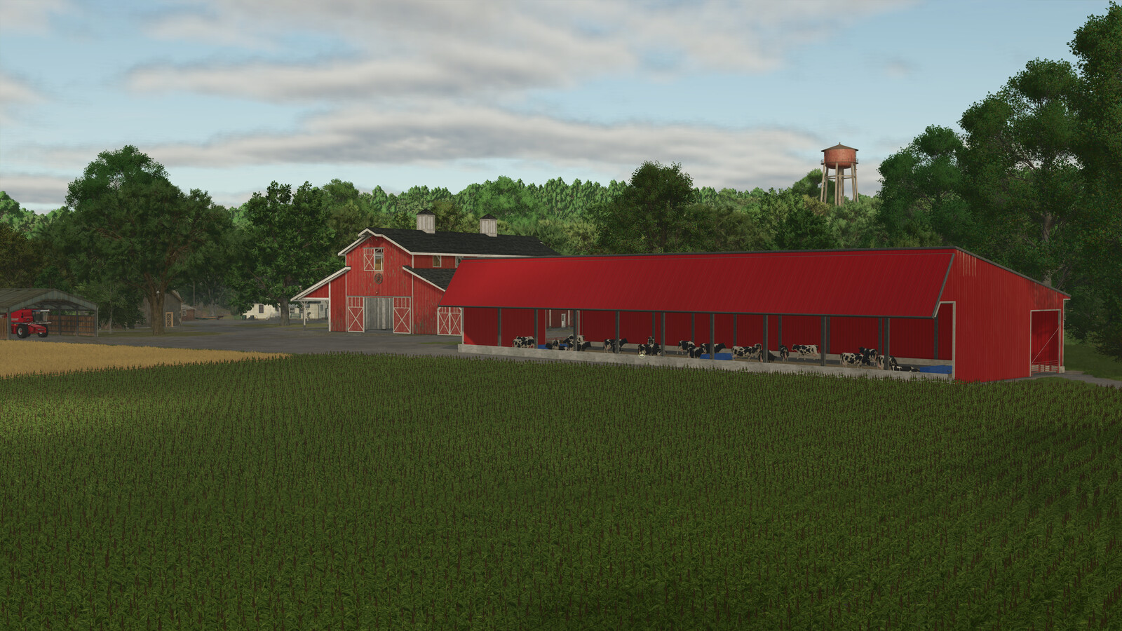 Monoslope Beef Barn