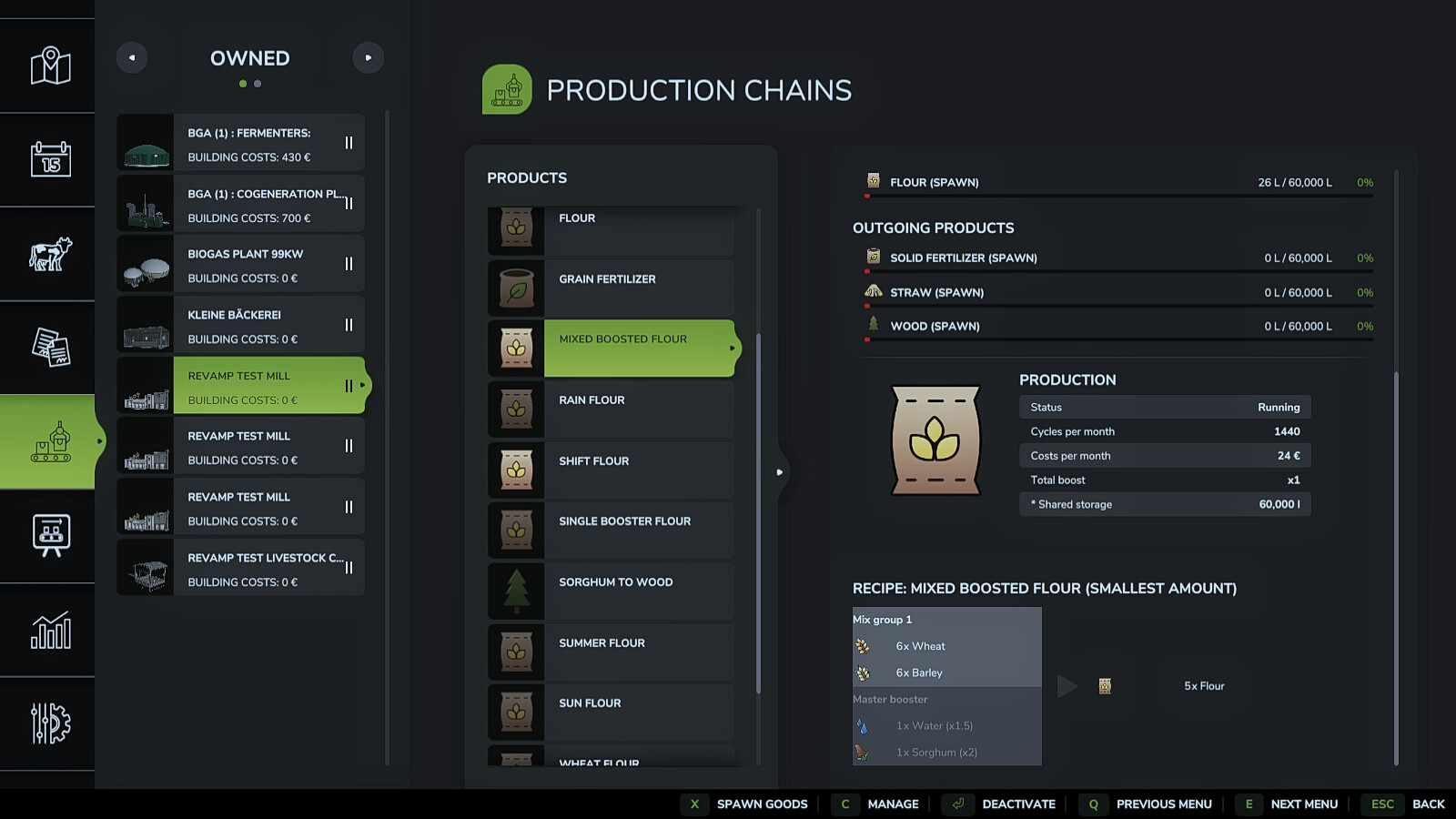 Production Revamp
