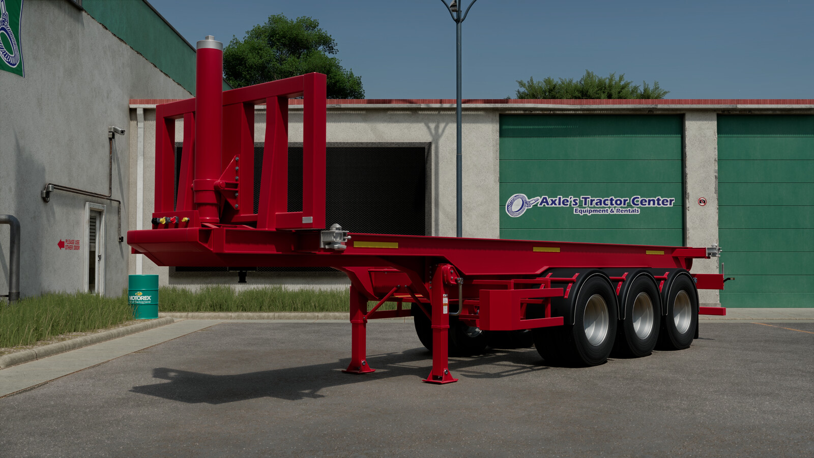 Fliegl Tipping Container Trailer