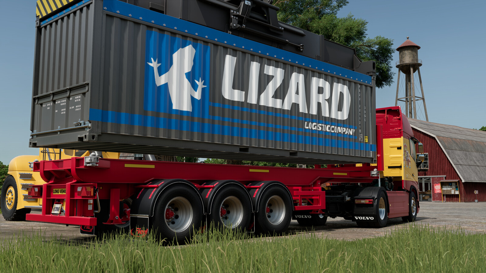 Fliegl Tipping Container Trailer