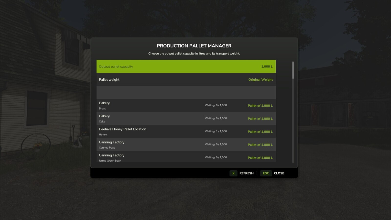 Production Pallet Manager