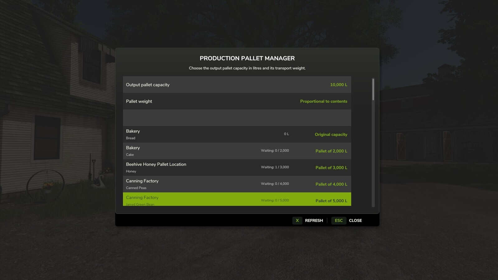 Production Pallet Manager