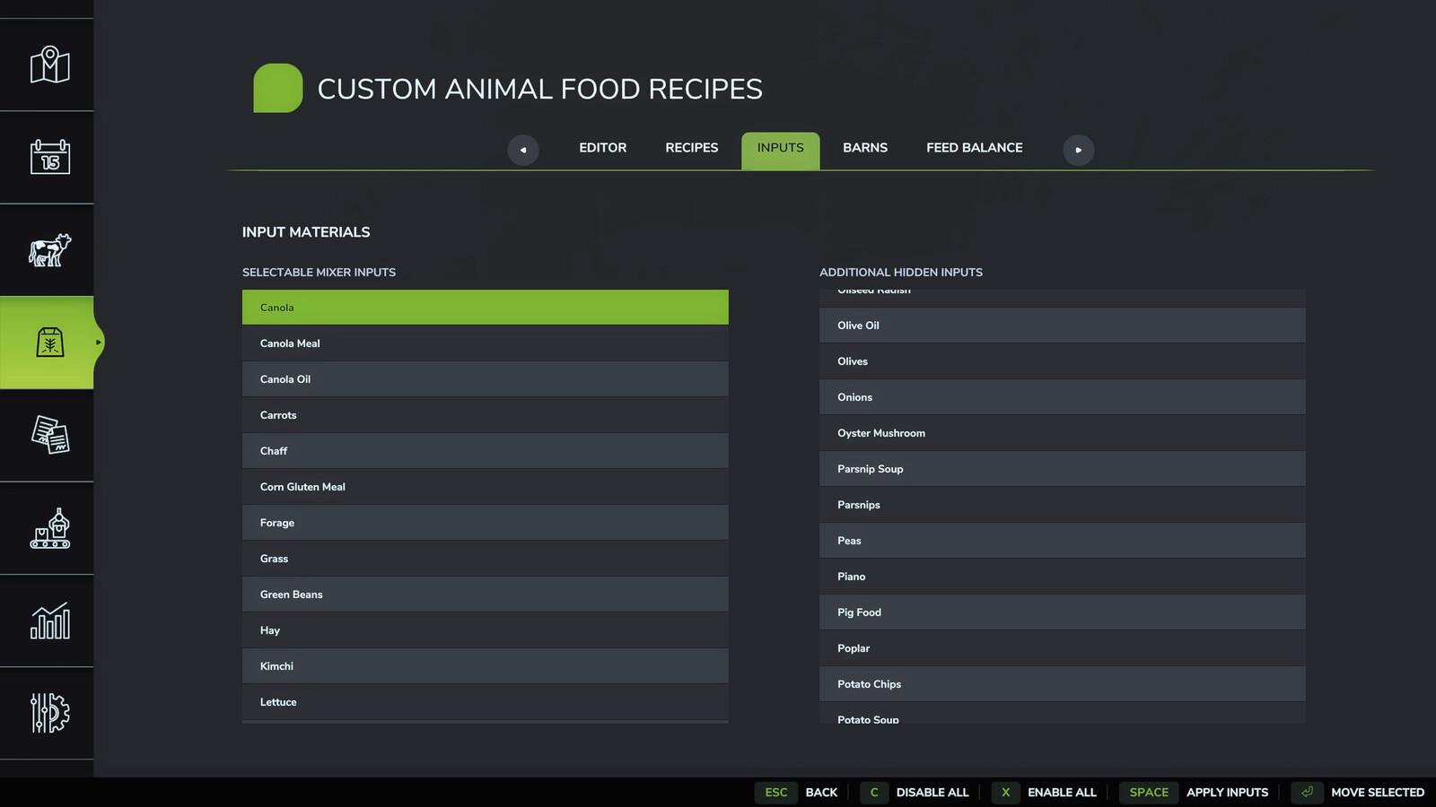 Custom Animal Food Recipes